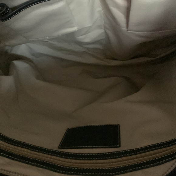 Coach Black 70265 Canvas Tote - Picture 2 of 7